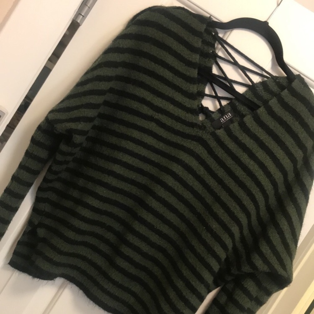 ANA striped casual sweater